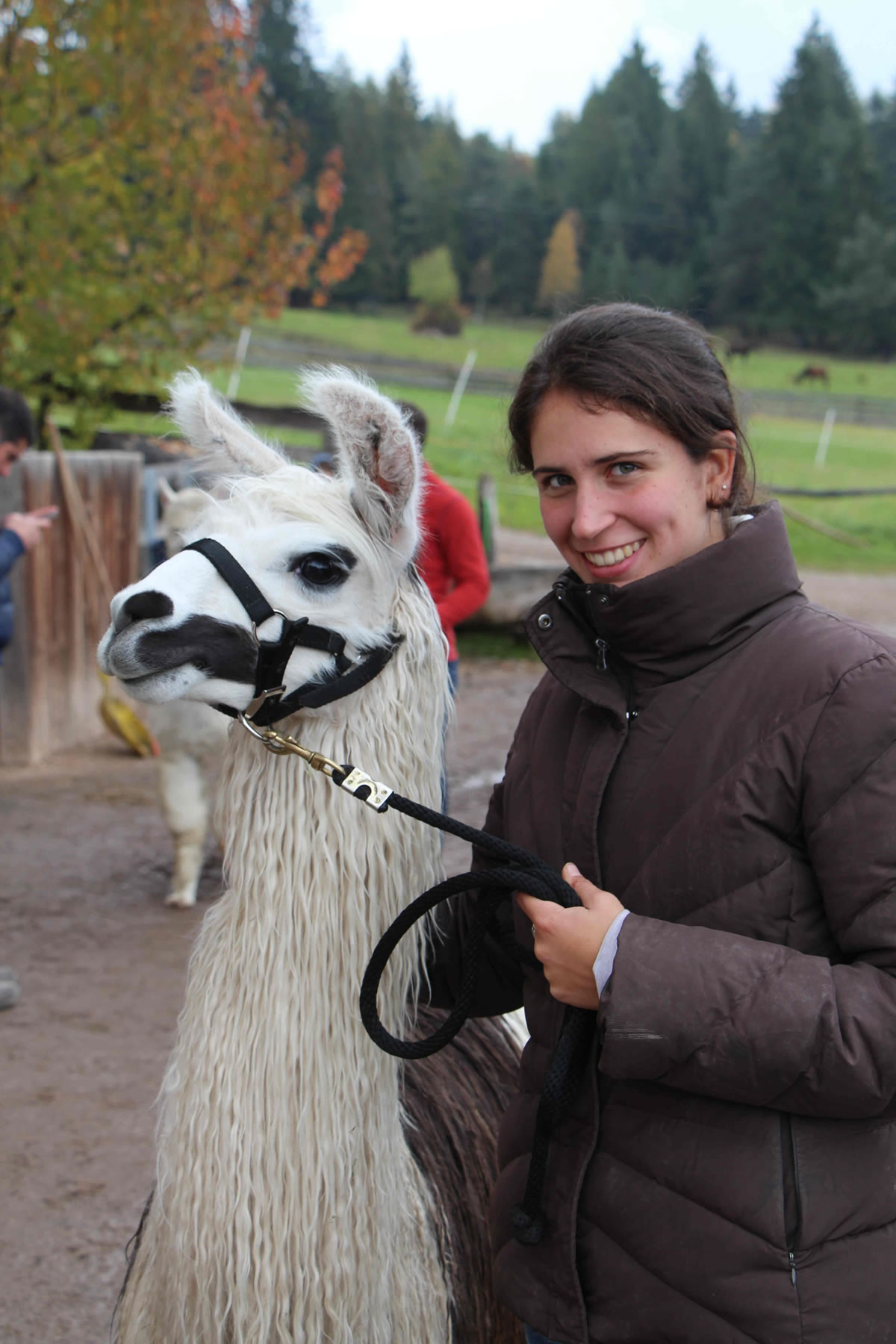 Karin mit Sanchez de Choraje